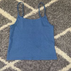 American Eagle Blue Tiny Top